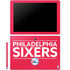 NBA Philadelphia 76ers Standard - Red Galaxy Book 12in Skin